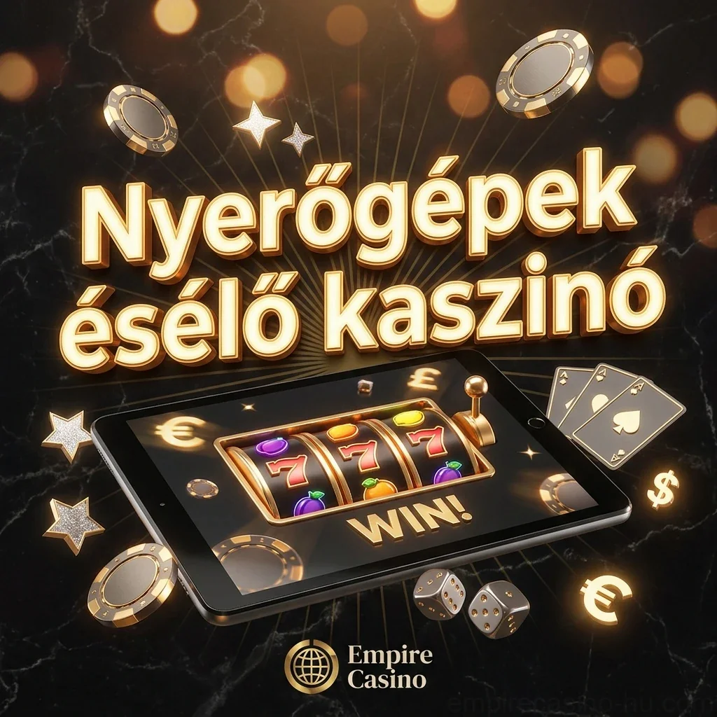 Nyerőgépek ésélő kaszinó