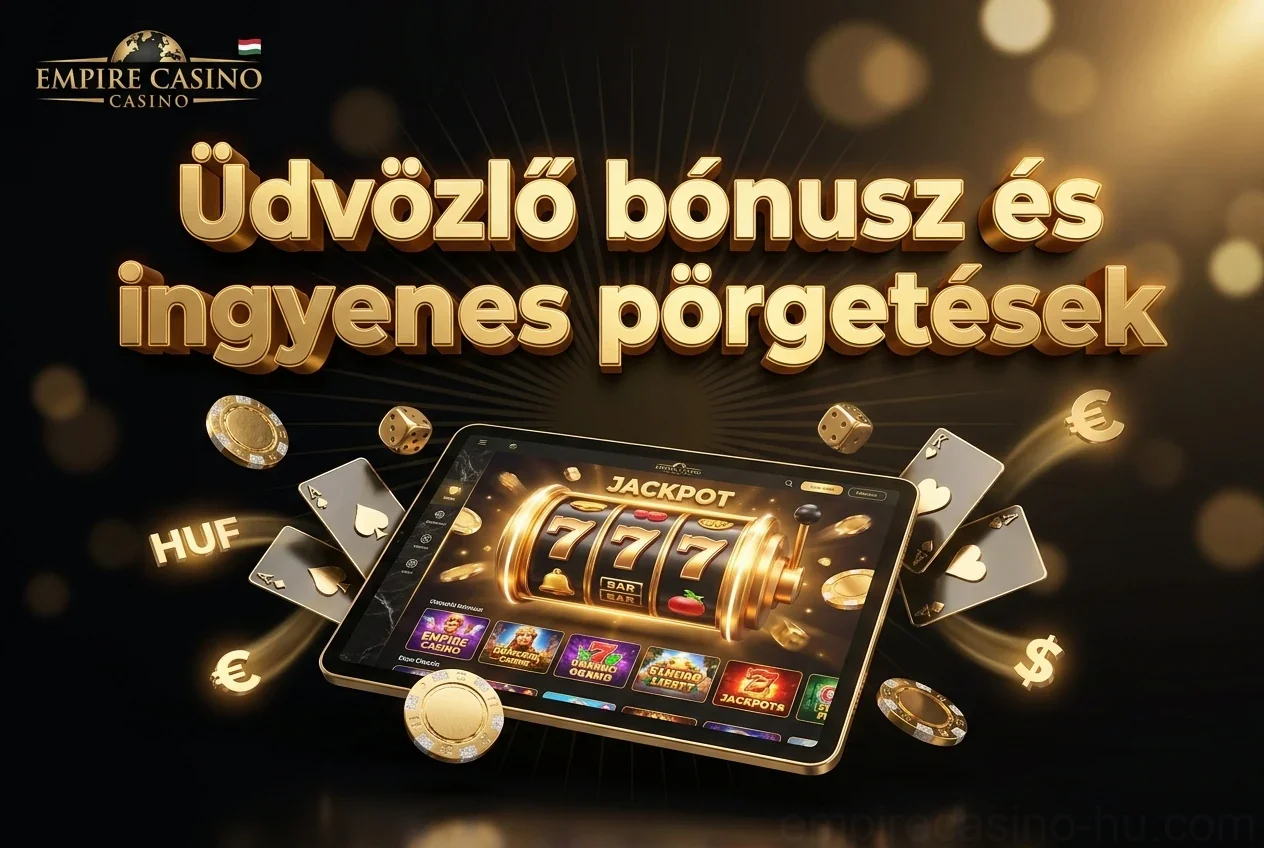 Üdvözlő bónuszés ingyenes pörgetések